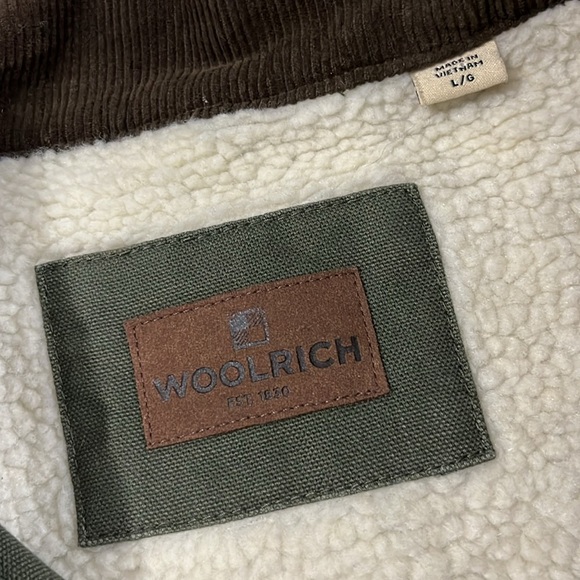 Woolrich Sherpa Lined Jacket Size Large - Picture 6 of 11